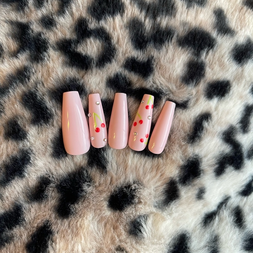 ImPressed nails | "PINK CHERRY"I